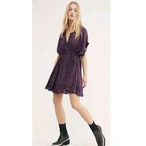 FREE PEOPLE ONE FINE DAY MINI DRESS SIZE SMALL